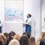 Meşin yuvarlak sanat sahasında